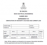 أساسيات الكهرباء
