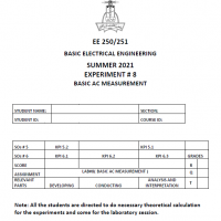أساسيات الكهرباء