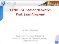 شبكات الاستشعار اللاسلكية