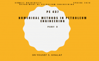 الطرق العددية في الهندسة البترولية