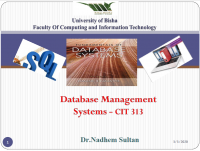 أنظمة إدارة قواعد البيانات