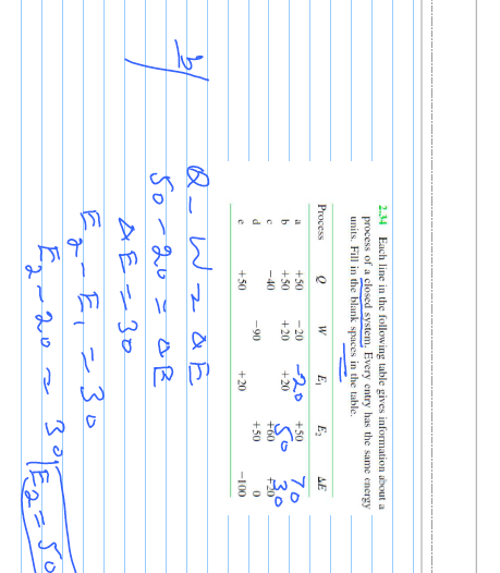 HomeWork | الديناميكا الحرارية 1 1 | موقع حلولي