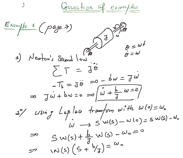 HomeWork | ديناميكا النظم والتحكم 2 | موقع حلولي