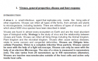 الفيروسات , الخصائص العامة