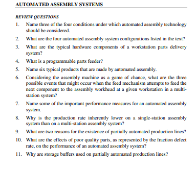 Exams | Exam Manufacturing Systems Number 7 | موقع حلولي