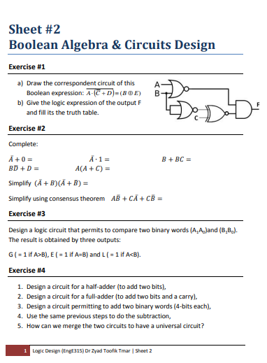 HomeWork | Homework Digital Design Number 2 | موقع حلولي