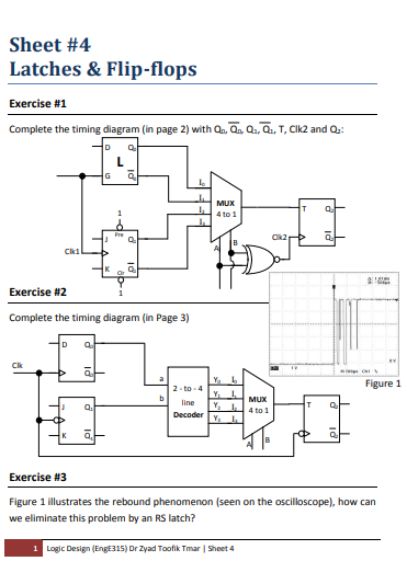 HomeWork | Homework Digital Design Number 4 | موقع حلولي