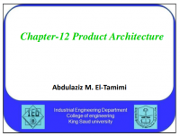 Product Architecture