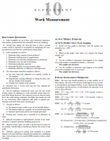Work Measurement