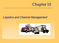 الخدمات اللوجستية وإدارة القنوات