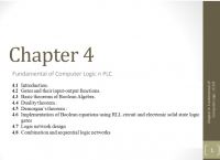 Fundamental of Computer Logic n PLC