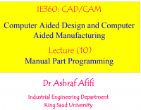 Manual Part Programming -1
