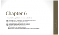 Pneumatic Logic Sensors and Actuators