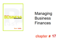 إدارة تمويل الأعمال