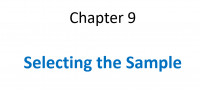 اختيار العينة