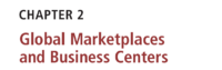 الأسواق العالمية ومراكز الأعمال