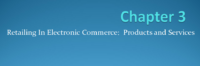البيع بالتجزئة في منتجات وخدمات التجارة الإلكترونية