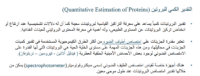 التقدير الكمي للبروتينات