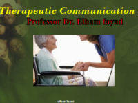 التواصل العلاجي