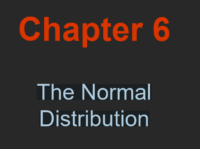 التوزيع الطبيعي