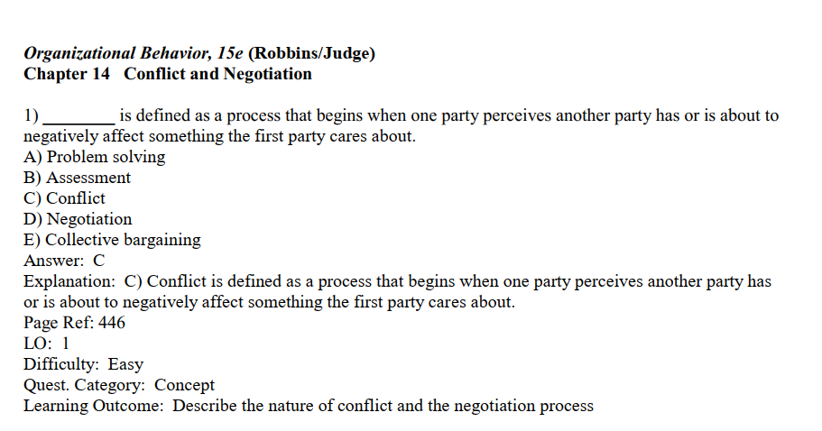 HomeWork | الصراع والتفاوض تمارين | موقع حلولي