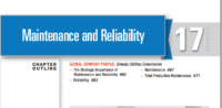 الصيانة والموثوقية