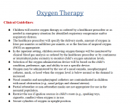 العلاج بالأوكسجين