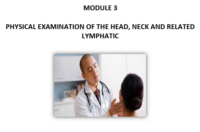 الفحص البدني للرأس والرقبة والعضلات ذات الصلة