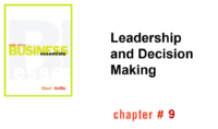 القيادة واتخاذ القرار