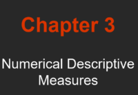 المقاييس الوصفية العددية