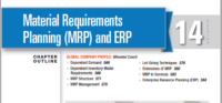 تخطيط متطلبات المواد (MRP) وتخطيط موارد المؤسسات