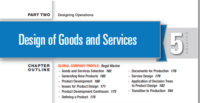 تصميم السلع والخدمات