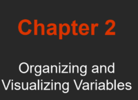 تنظيم وتصور المتغيرات