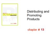 توزيع المنتجات والترويج لها