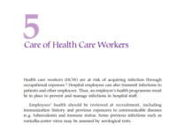 رعاية العاملين في مجال الرعاية الصحية