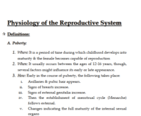 فسيولوجيا الجهاز التناسلي