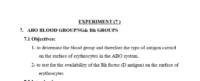 مجموعات الدم ABO , مجموعات RH