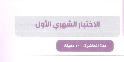 Exams | مهارات الكتابة الاختبار الشهري الأول | موقع حلولي